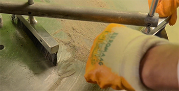 Böhme Abrasion Tester Cleaning Brush Böhme Abrasion Tester Clamp Device