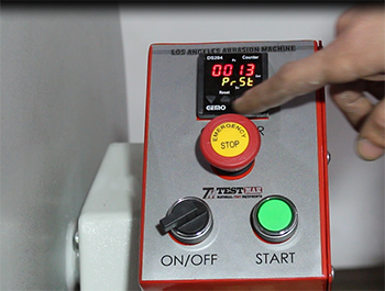 Contador digital de máquina de abrasión Los Ángeles Contador digital de máquina de abrasión Los Ángeles