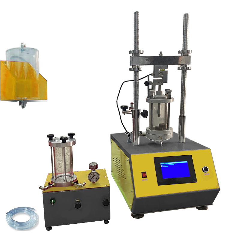 Triaxial Test Machine for UU, CU, CD Test